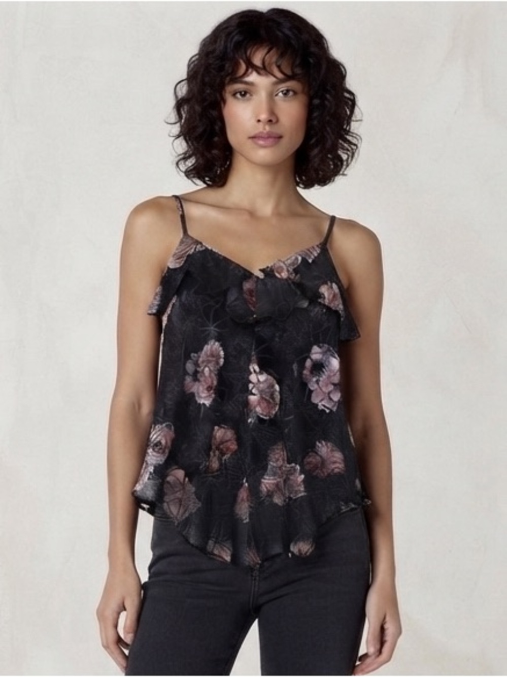 Venus Floral Embroidered Tank